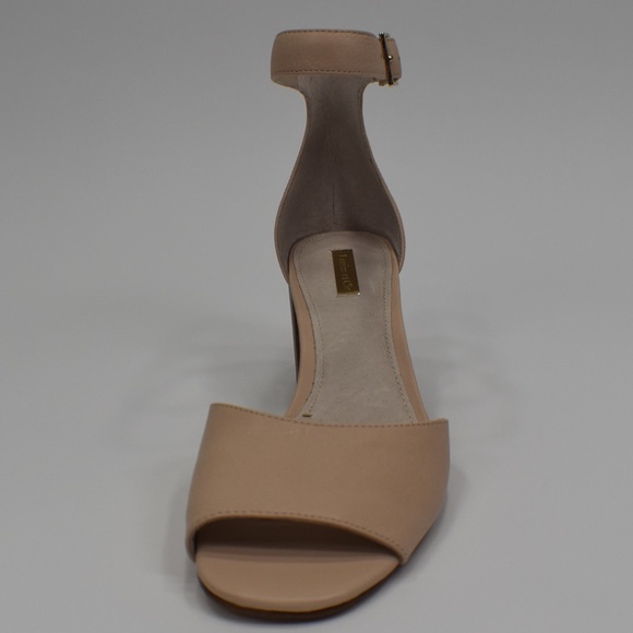 Louise Et Cie Kamisa Nude Leather Heels US 10M - Picture 6 of 13